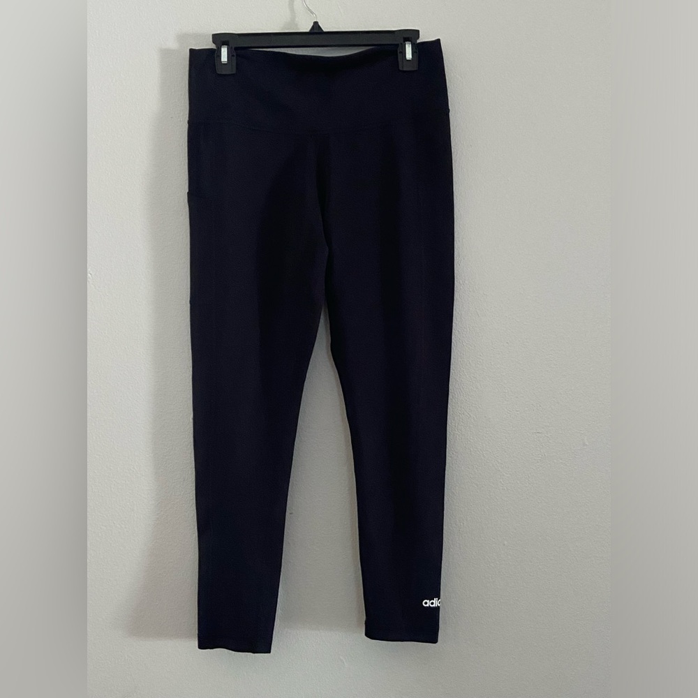 Adidas Leggings size large black